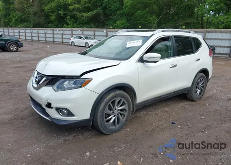 2015 Nissan Rogue Sl z USA, uszkodzony, nr VIN 5N1AT2MT4FC860417